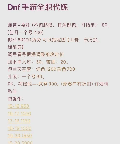 dnf手游强化券价格-dnf强化券价格分析